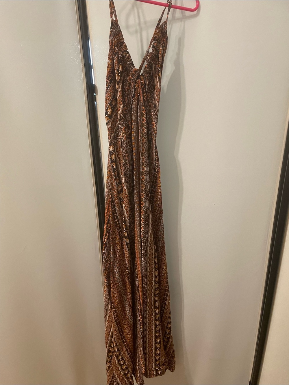 Boho V-Neck Maxi Dress
